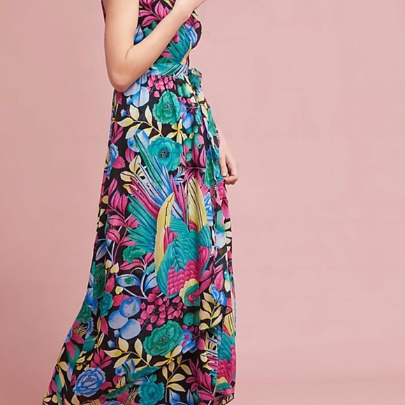 NEW Boardwalk Maxi Dress | Anthropologie Floral - Picture 5 of 5